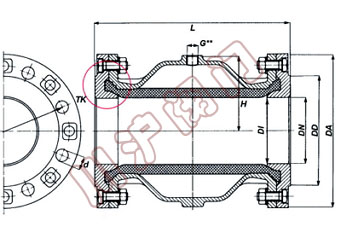 氣動管夾閥結構圖