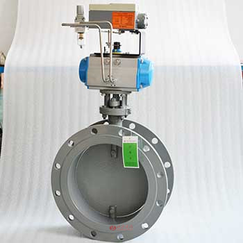 氣動通風調(diào)節(jié)蝶閥圖片