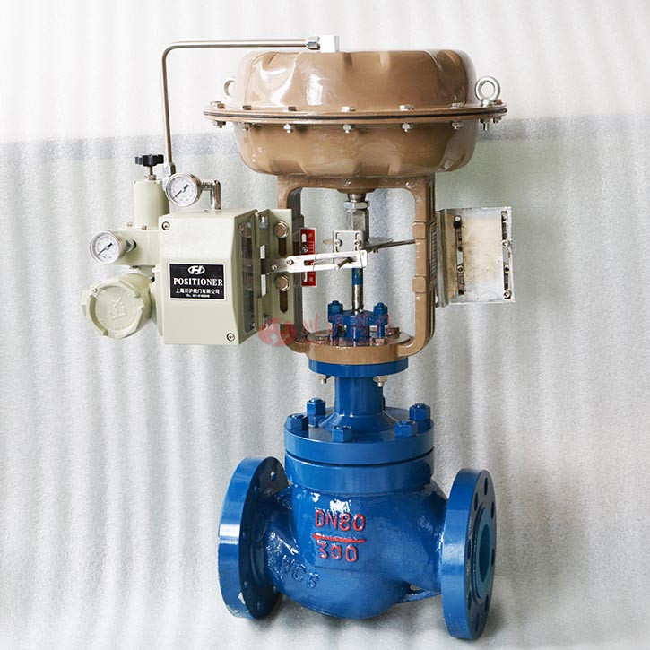氣動高溫調節閥圖片